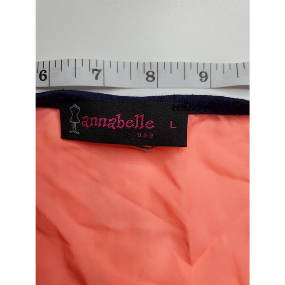 Annabelle Stripe Blouse Womans Top Size L - Picture 4 of 4